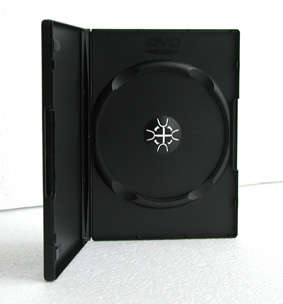 14mm Single DVD Library Casing - 100 in a Box