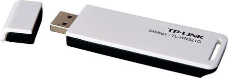 TP-LINK - TL-WN321G 54Mbps Wireless USB Adapter