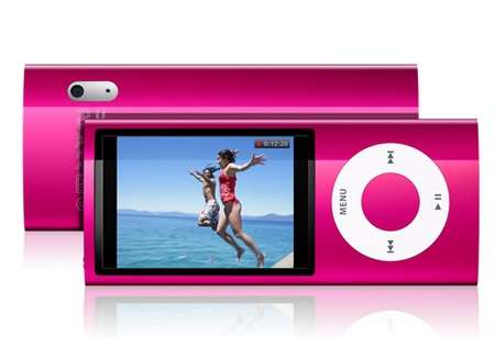 5th Generation 8Gb MP4 Player + Camera  (Pink)