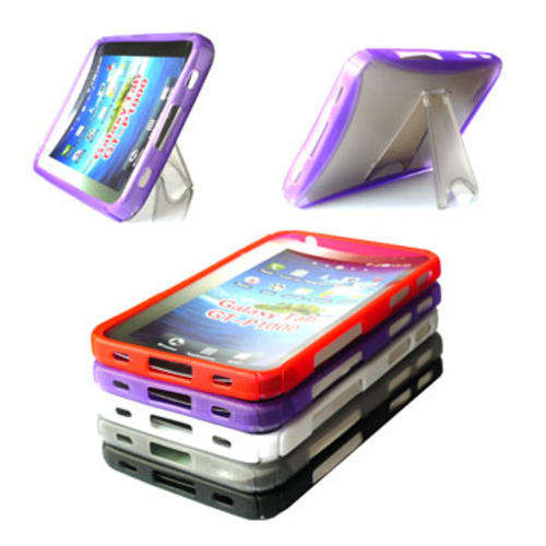 Samsung Galaxy Tab P1000 TPU + Plastic case With Holder