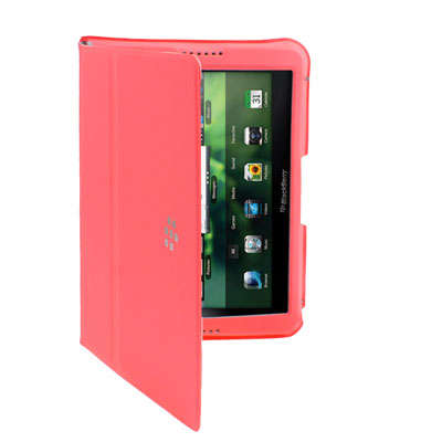 Slimline Leather Case with Holder for Blackberry PlayBook