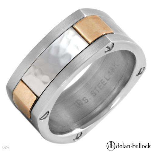 **R2465.00** DOLAN BULLOCK Majestic Brand New Gentlemens High quality Ring Made in 18K/StSl Stainles