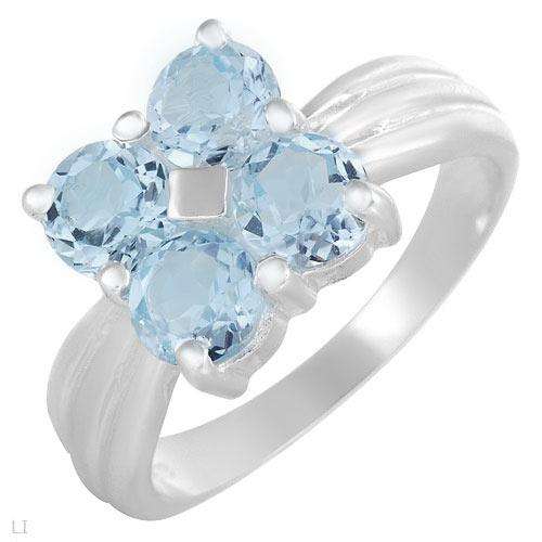 **R1500.00** Exquisite Brand New Ring With 2.40ctw Genuine Topazes 925 Sterling silver- Size 7