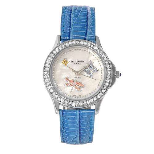 **R2 750.00** MARCEL DRUCKER Brand New Watch With Precious Stones - Genuine Crystals and Mother of p
