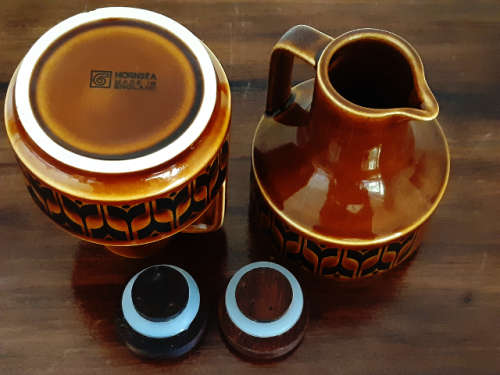 Hornsea England OIl & Vinegar set