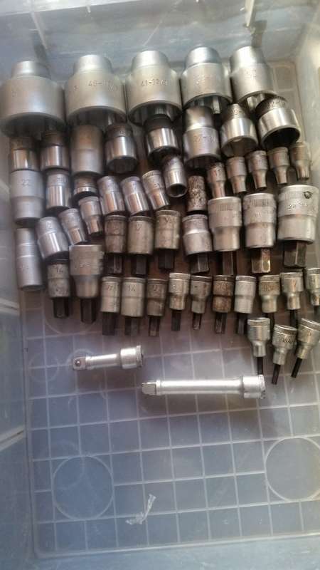 Gedore Mixed Sockets, Allen key sockets and 2* Extensions