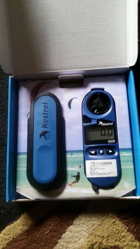 Kestrel 1000 wind meter anenometer