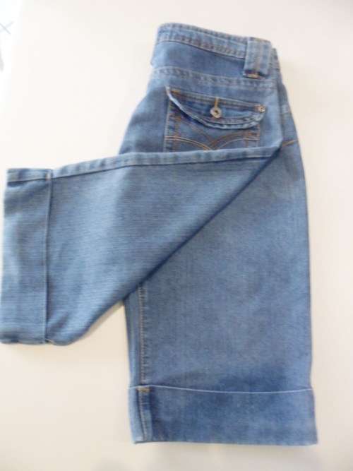 Ladies Bermuda Denim Shorts