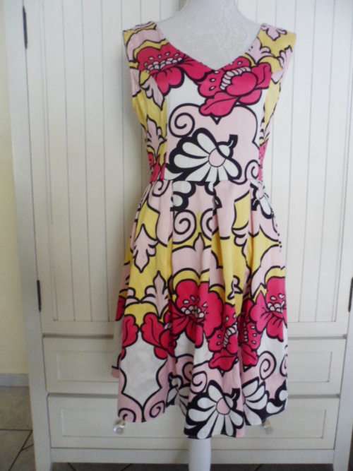 - Vibrant Colorful Fun Summer Dress -