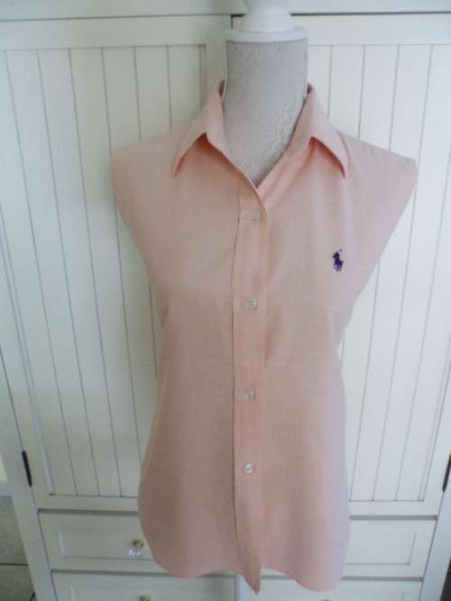 - Ralph Lauren Shirt - Peach colour Classic