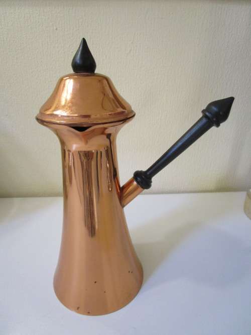 -  Copper Coffee Pot  -