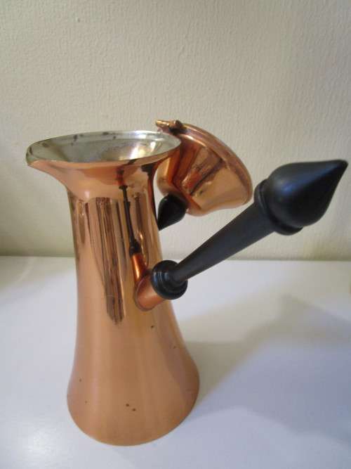 -  Copper Coffee Pot  -