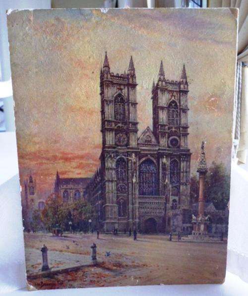 Oil on Board - A. de. BREANSKI JNR - Westminster Abbey