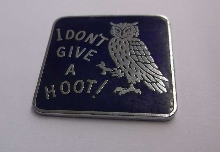 A BIKERS BADGE
