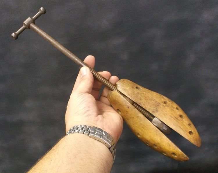 A VERY OLD SHOE STRETCHER