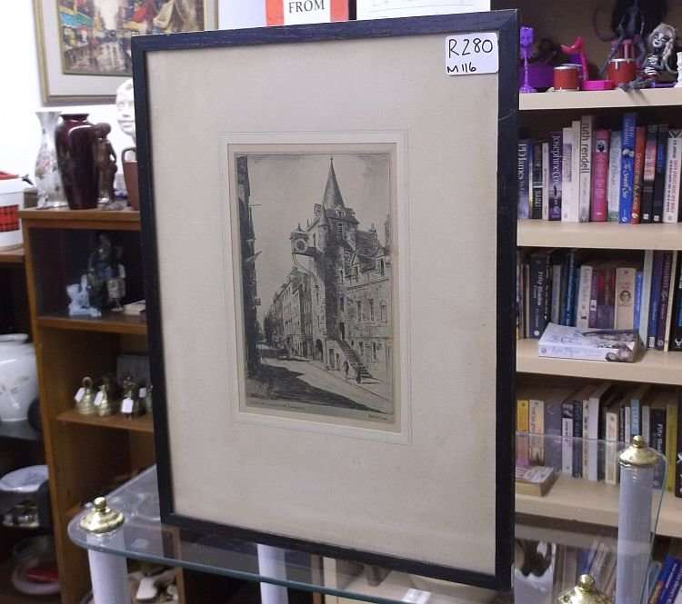 AN OLD ETCHING