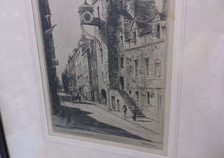 AN OLD ETCHING