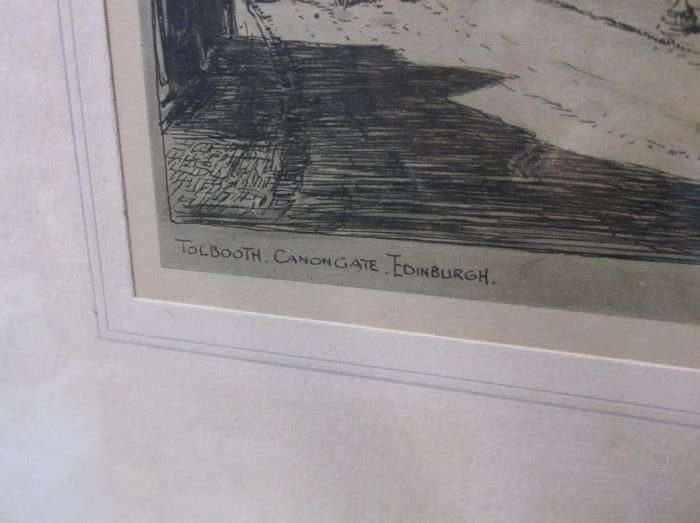 AN OLD ETCHING