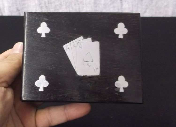 A COOL COLLECTION OF 6 VINTAGE AND INTERESTING TRINKET , CIGARETTE AND CARD BOXES ...NICE !!