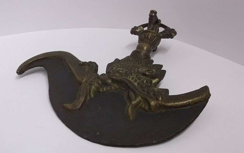AN UNUSUAL RELIC !! WEAPON ? GRINDER ? CHOPPER ? VERY COOL !!