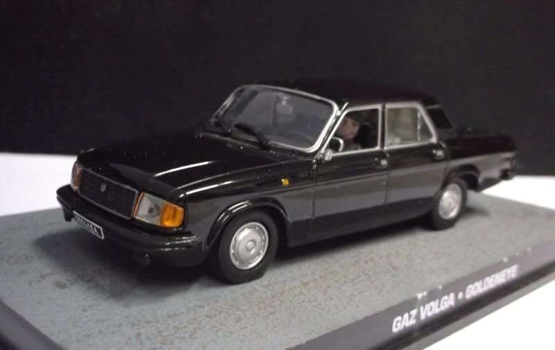 A WELL MADE HEAVY DIE CAST METAL MODEL OF THE" GAZ VOLGA" USED IN THE JAMES BOND MOVIE GOLDENEYE....