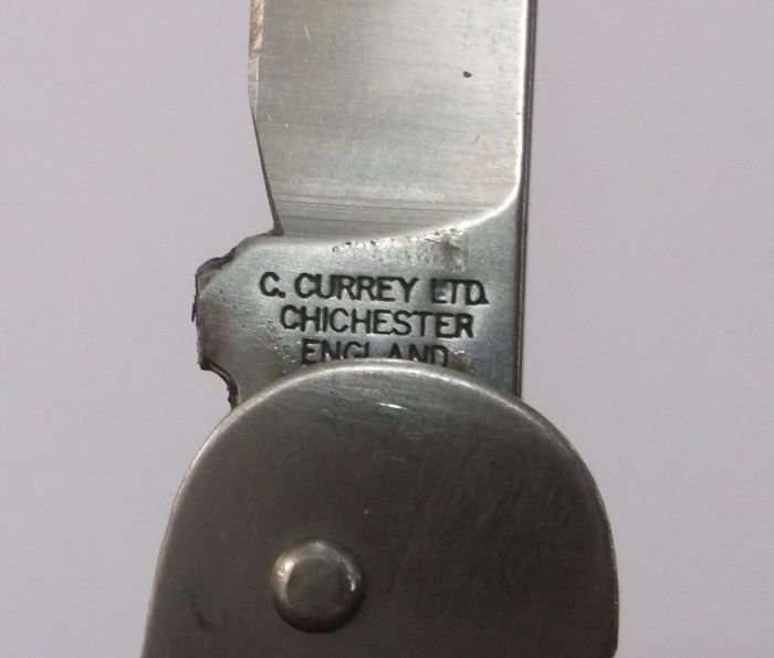 SPLENDID !! A STRONG ...STURDY ...HIGH QUALITY BOSUNS MALE LOCKSPIKE SAILORS KNIFE ...CAPTAIN CURREY