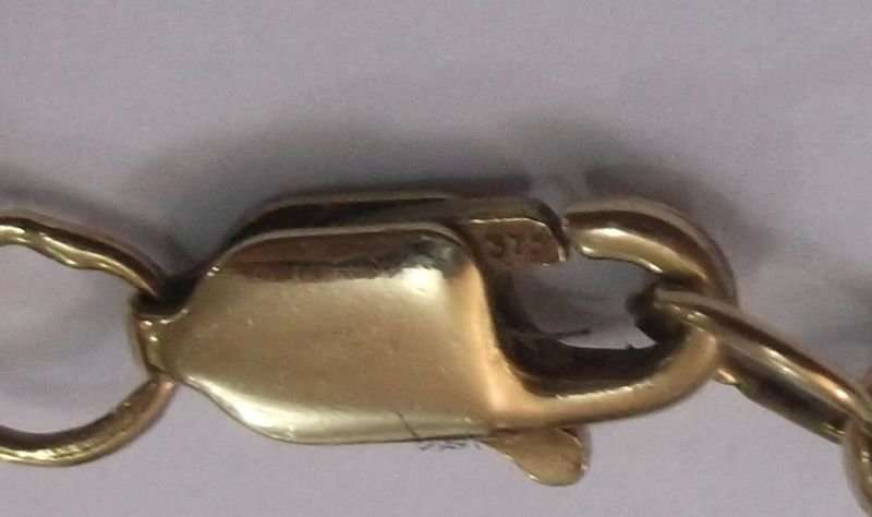 WOW !! WOW !! AN OH SO CLASSY SOLID 9 CARAT GOLD BELCHER CHAIN ...EXCELLENT CONDITION !!