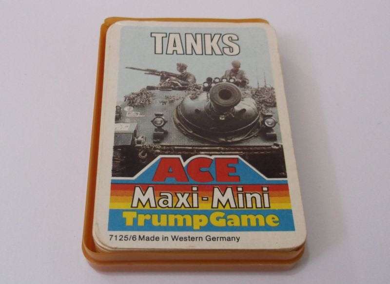 ABSOLUTELY RARE AND AWESOME !! TRUMPS !!....MAXI MINI.....TANKS....BOOOOM !!!!