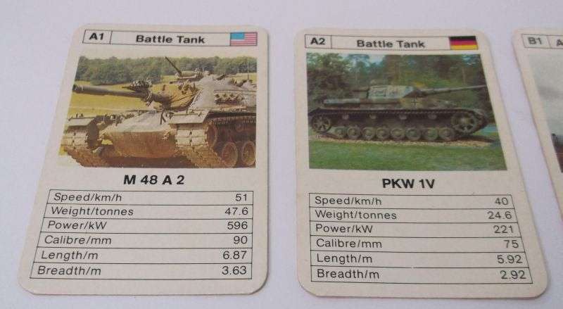 ABSOLUTELY RARE AND AWESOME !! TRUMPS !!....MAXI MINI.....TANKS....BOOOOM !!!!