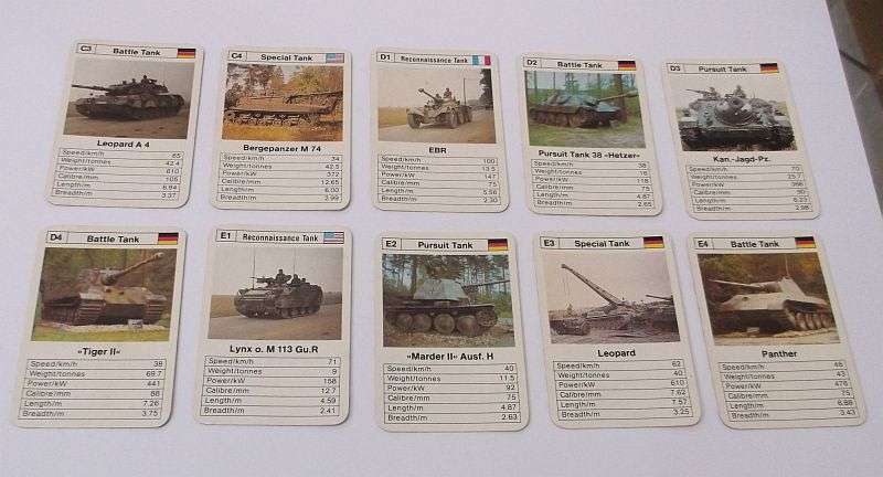 ABSOLUTELY RARE AND AWESOME !! TRUMPS !!....MAXI MINI.....TANKS....BOOOOM !!!!