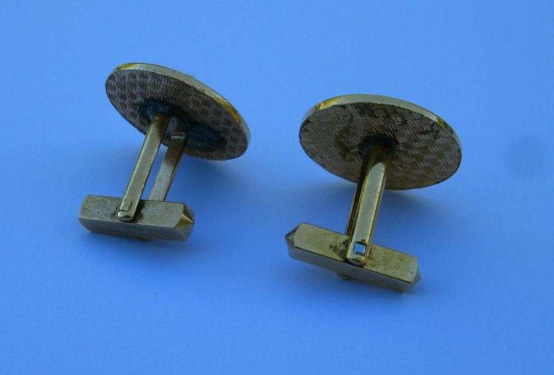 RARE SOUTH AFRICAN RAILWAYS POLICE CUFFLINKS