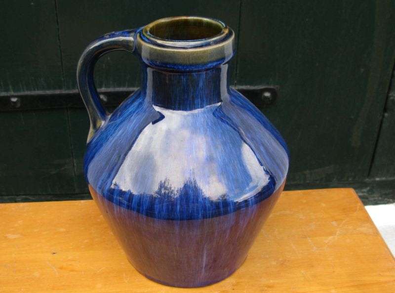 HEAVY BOURNE DENBY POTTERY WATER JUG