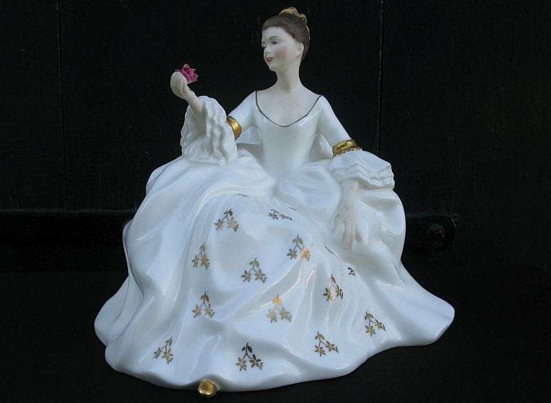 GORGEOUS AND FLAWLESS !! A PORCELAIN FIGURE BY ROYAL DOULTON ENTITLED ""MY LOVE""....BREATHTAKING !!
