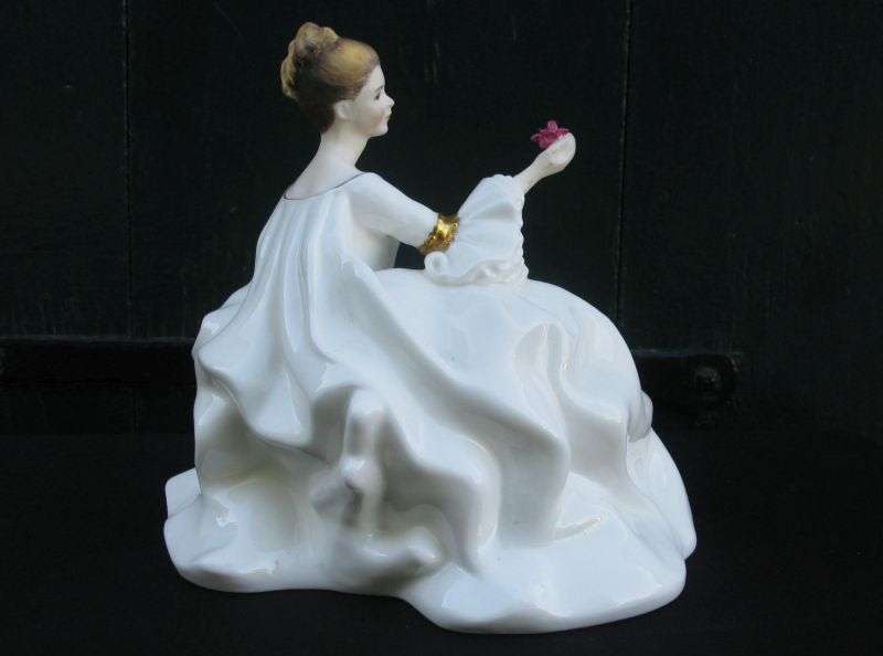 GORGEOUS AND FLAWLESS !! A PORCELAIN FIGURE BY ROYAL DOULTON ENTITLED ""MY LOVE""....BREATHTAKING !!