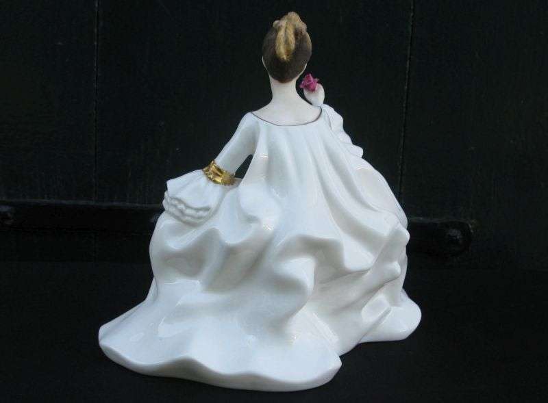 GORGEOUS AND FLAWLESS !! A PORCELAIN FIGURE BY ROYAL DOULTON ENTITLED ""MY LOVE""....BREATHTAKING !!