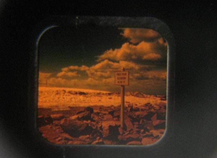 A VERY COOL VINTAGE 1950`S "SAWYERS VIEW - MASTER" LIGHTED STEREO VIEWER WITH TWO REELS...WORKING !!