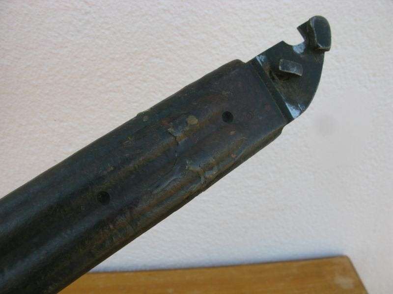 WOW !! WOW !! A TOTALLY COOL ORIGINAL VINTAGE ""AK47"" BAYONET WITH SHEATH ...WICKED !!