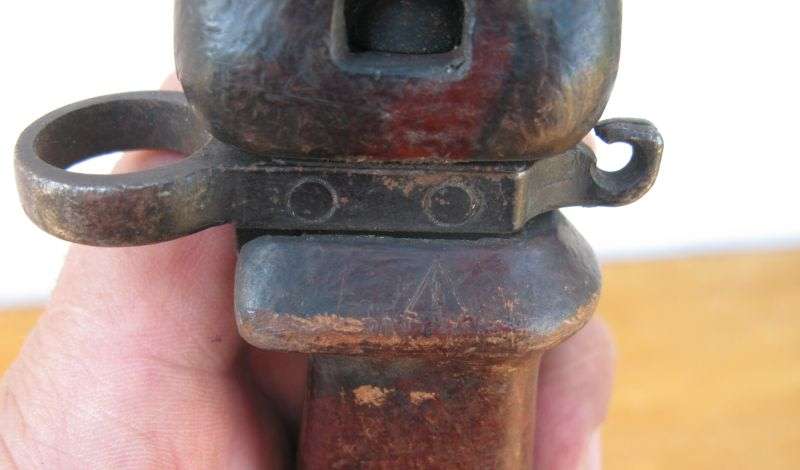 WOW !! WOW !! A TOTALLY COOL ORIGINAL VINTAGE ""AK47"" BAYONET WITH SHEATH ...WICKED !!