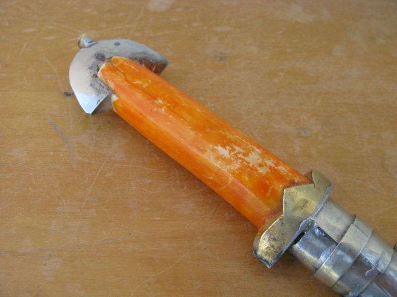AWESOME FIND !! AN INTERESTING TURKISH STYLE DAGGER WITH SHEATH...WOW !!