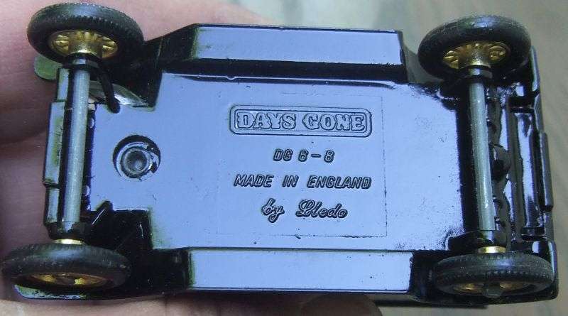 A VINTAGE DIE CAST METAL MODEL BY LLEDO ADVERTISING THE "BAY TO BIRDWOOD RUN" - MOTORING EVENT !!
