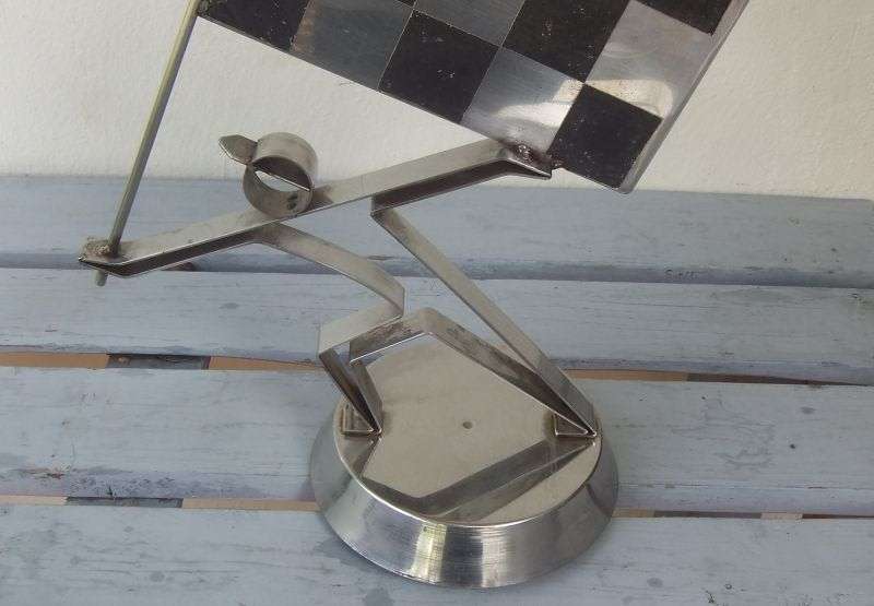 SUPER RARE FIND !! A VINTAGE METAL ""SASOL"" MASCOT FROM AN OLD PETROL PUMP !! WOW !!
