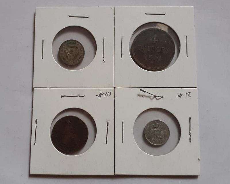 BID PER COIN !! 139 WORLD COINS FROM 1826 ONWARD...SILVER COINS...PENNIES...FARTHINGS...BID PER COIN