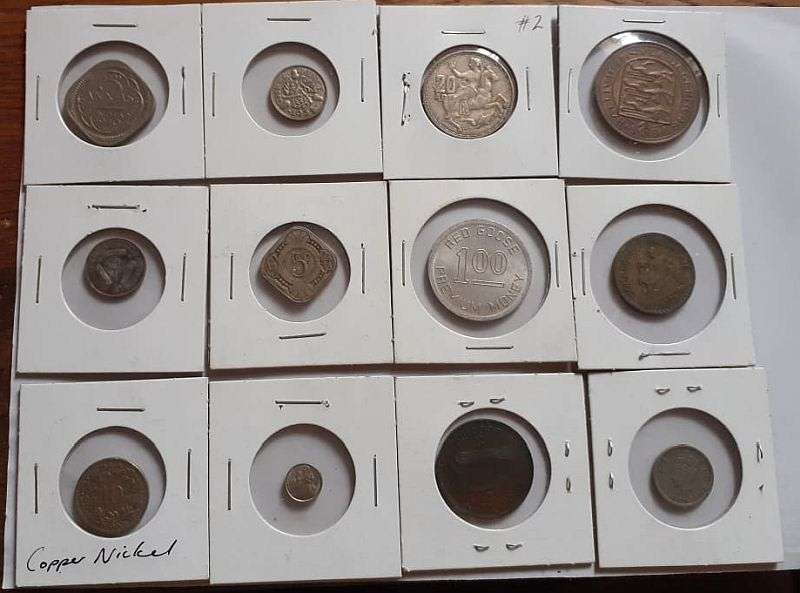 BID PER COIN !! 139 WORLD COINS FROM 1826 ONWARD...SILVER COINS...PENNIES...FARTHINGS...BID PER COIN
