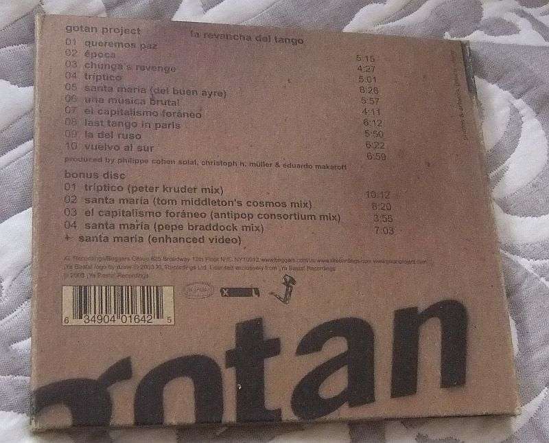 CD - GOOD CONDITION - GOTAN PROJECT