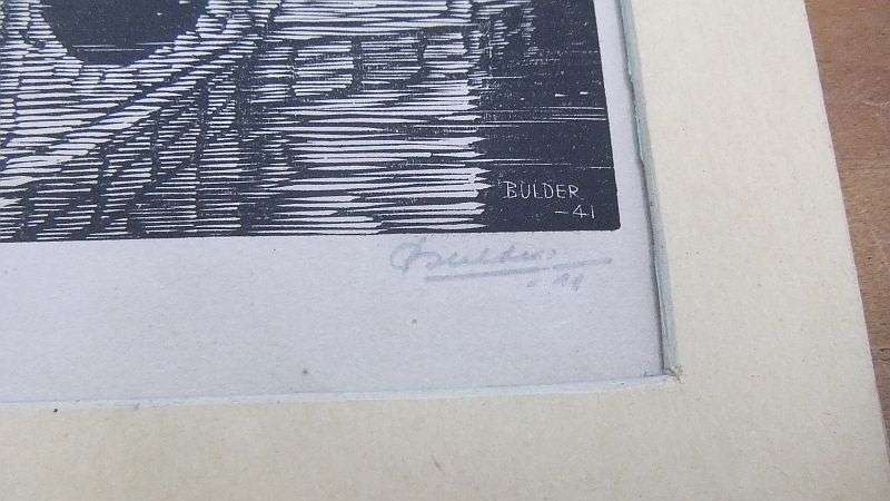 13 PIECES !! UNFRAMED !! OIL ON BOARD ,ETCHINGS, SIGNED PRINT ,WATERCOLOR, SKETCHES !! BID FOR ALL