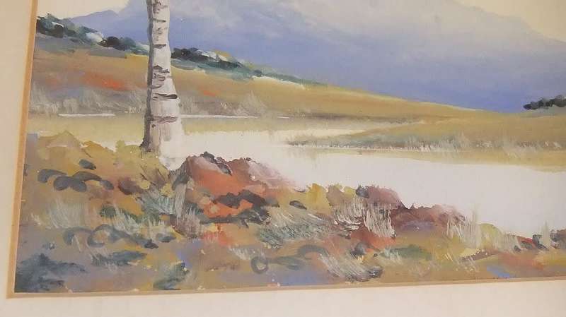 An original watercolour painting by SA artist H. Anderson