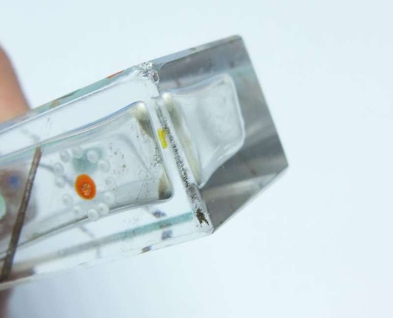 A super rare hand painted antique perfume bottle by Ahmed Soliman - Circa 1920`s