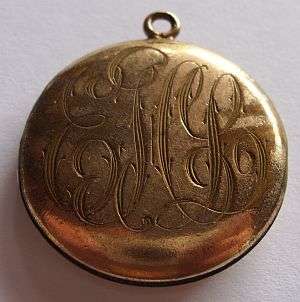 A VICTORIAN OR OLDER LOCKET