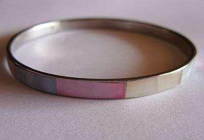 BANGLE WITH MOTHER OF PEARL INLAYS