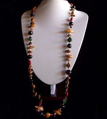 NECKLACE - UNUSUAL BEADS